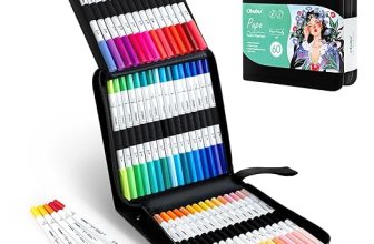 Ohuhu Markers Paper-friendly Water-based Coloring Markers