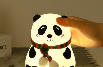 One94Store Rechargeable Silicone Panda Night Light for Kids
