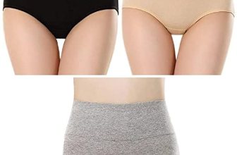 PLUMBURY Women’s Cotton High Waist Full Coverage Panty