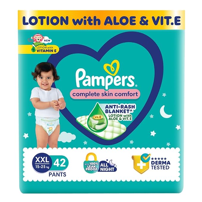Latest Deal On Pampers Complete Skin Comfort Pants, (XXL) 42 Count - Dealsified