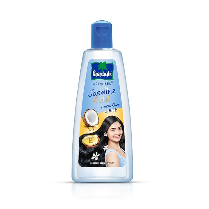 Latest Deal On Parachute Advansed Jasmine Gold Non-Sticky Coconut Hair Oil - Dealsified