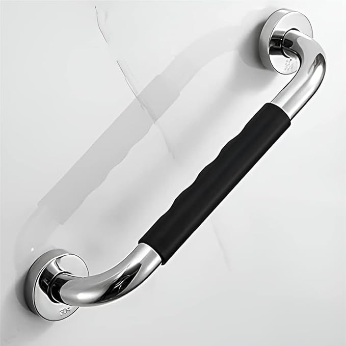 Latest Deal On Plantex 304 Stainless Steel Grab Bar for Toilet with Grip - Dealsified