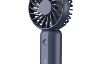 Portable Mini Fan – Rechargeable Hand Fan with 3 Adjustable Speeds