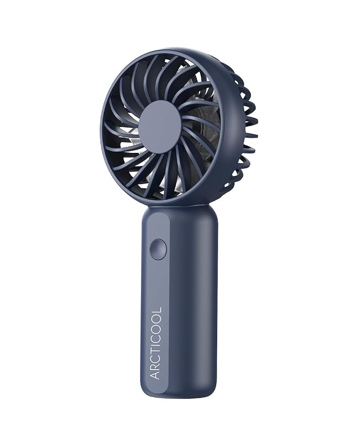 Latest Deal On Portable Mini Fan - Rechargeable Hand Fan with 3 Adjustable Speeds - Dealsified