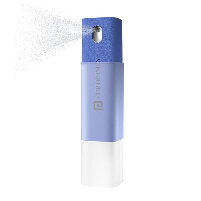 Latest Deal On Portronics Swipe 2 Screen Cleaner & Duster with Refillable Spray Bottle - Dealsified