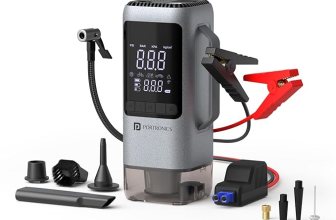 Portronics Vayu Cop 6-in-1 Rechargeable BLDC Car Emergency Kit