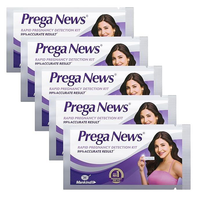 Latest Deal On Prega News Test Kit | One Step Urine Hcg Pregnancy Test Kit Device - Dealsified