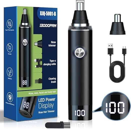 Latest Deal On Professional Painless Nose and Ear Trimmer - Dealsified