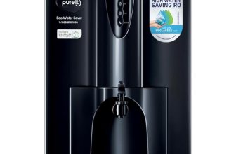 Pureit Eco Water Saver RO Purifier (Black) with RO+UV+MF Filtration