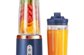Qlect Portable Blender Electric Juicers Fruit Mixers USB Rechargeable Smoothie Mini Personal Juicer
