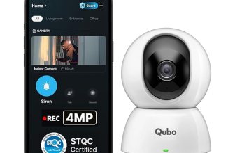 Qubo Smart Cam 360° Pro 4MP by Hero Group