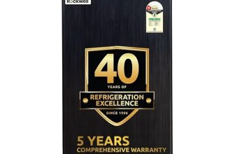 ROCKWELL Mini Fridge with 5 Year Warranty