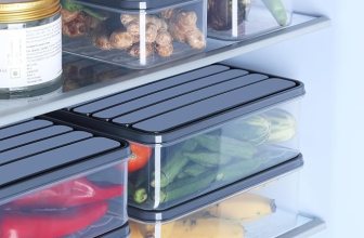 SATVIKAYA Air Tight Plastic Storage Containers Set for Kitchen