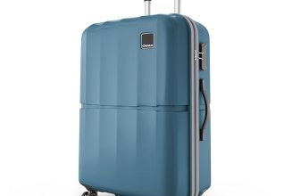 Safari Genius Theo 8 Wheels 76cm Large Size Check-in Trolley Bag