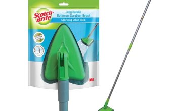 Scotch-Brite Height Adjustable Handle Bathroom Tile Scrubber Brush