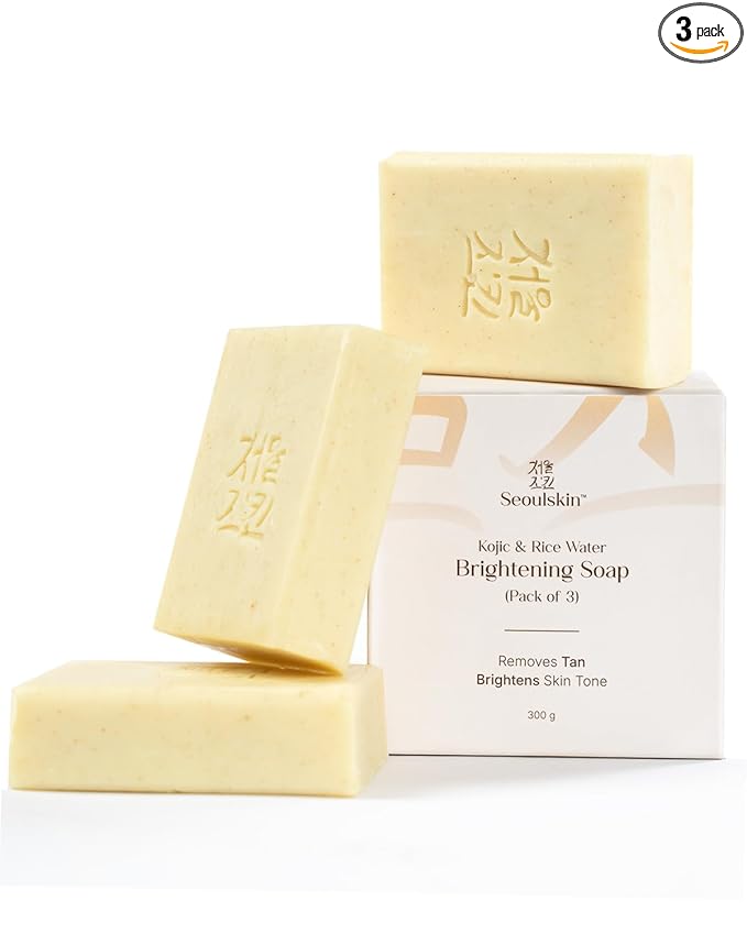 Latest Deal On Seoulskin Kojic & Rice Water Brightening Soap - Dealsified
