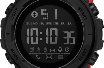 Shocknshop Digital Sports Stylish Multifunctional Electronic LED Black Dial Wrist Watch for Men Boys