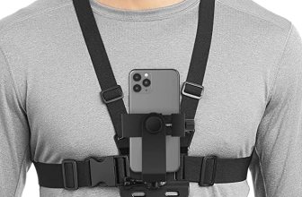 Sounce Mobile Phone Chest Strap Mount GoPro Chest Harness Holder for VLOG