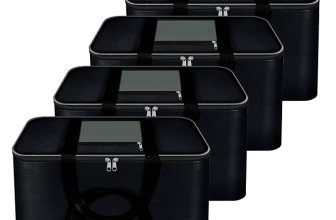 Storite 4 Pack Moisture Proof Nylon Large Size Foldable Underbed Storage Bag For Clothes