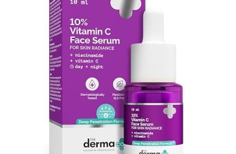 The Derma Co 10% Vitamin C Face Serum with 5% Niacinamide, Powered by Deep Penetration Formula