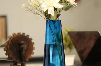 The Purple Tree Tapered Glass Vase for Home Decor Center Table Bedroom Living Room