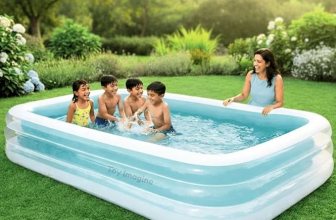 Toy Imagine 8.6 ft Inflatable Family Swimming Pool