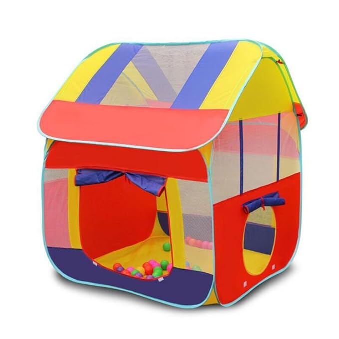 Latest Deal On Toyshine Foldable Kids Children's Indoor Outdoor Pop up Play Tent House - Dealsified