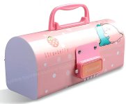 Toyshine Pencil Box with Code Lock Pen Case Large Capacity Multi-Layer Multi-Function Storage Bag