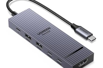 UGREEN USB C Hub 10Gbps, Revodok Pro 6-in-1 Multiport Adapter