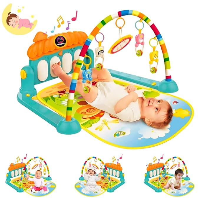 Latest Deal On VEBETO Play Gym for Babies 0 to 12 Months (1 Year Warranty) - Dealsified