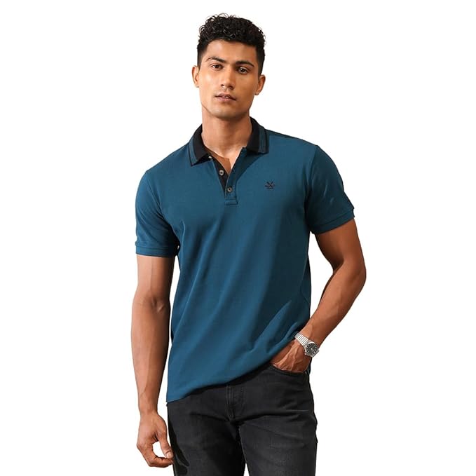 Latest Deal On WROGN Men's 100% Cotton Polo T-Shirt - Dealsified