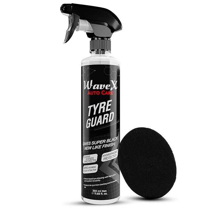 Latest Deal On Wavex Tyre Polish for Car and Bike 350ml - Dealsified