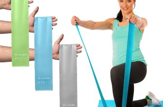 Wiselife Professional Latex Resistance Thera Band – (Set of 3)