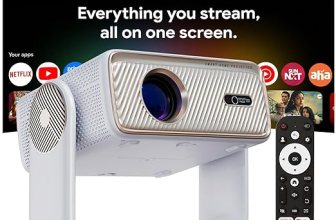 Wzatco Yuva Horizon, Google TV Official, Native 1080P, Projector 4k Ultra HD