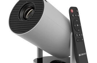 Zebronics PixaPlay® 73 Android Smart Projector, 720p Native, Support 4K