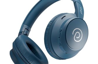 pTron Studio Evo 70hrs Playtime Wireless Over Ear Headphones with HD Mic