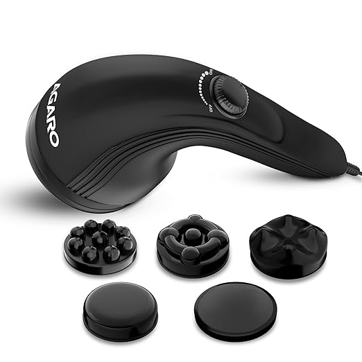 Latest Deal On AGARO Atom Plus Electric Handheld Full Body Massager - Dealsified
