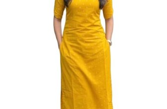 ANNI Designer Women’s Viscose Straight Printed Kurta with Pant