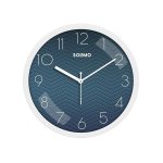 Amazon Brand – Solimo 11-Inch Classic & Modern and Stylish Silent Movement Wall Clock