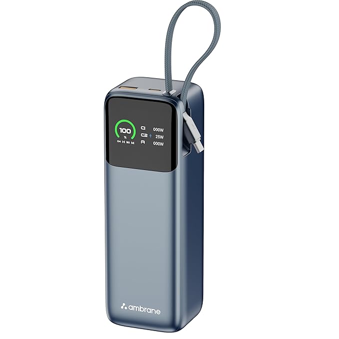 Latest Deal On Ambrane 240W Fast Charging Powerbank - Dealsified