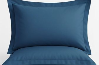 BSB Homes® Luxury Cotton Solid Flanged Pillow Covers