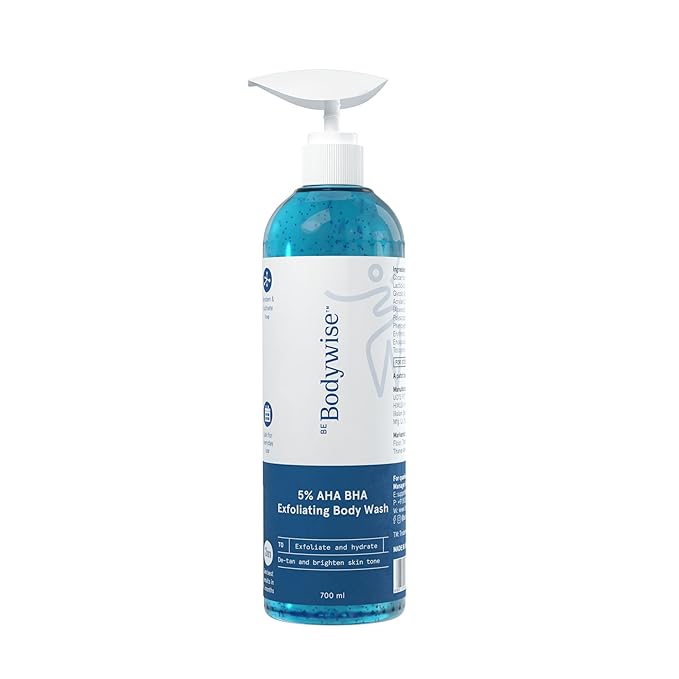 Latest Deal On Be Bodywise 5% AHA BHA Exfoliating Detan Body Wash 700ml - Dealsified