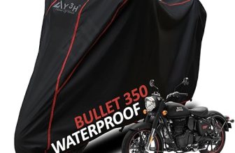 Bike Body Cover Compatible with Bullet 350 Cc Full Body Cover