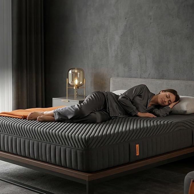 Latest Deal On Emma Black Mattress Queen Size - Dealsified
