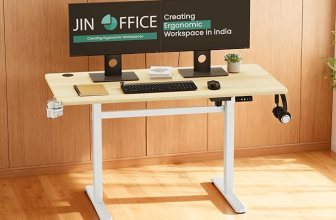 JIN OFFICE EcoSmart Electric Height Adjustable Desk