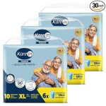 Karein Premium Adult Diaper Pant XL Size, Extra Large, Waist