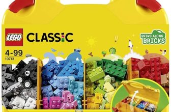 LEGO 10713 Classic Creative Suitcase, Toy Storage
