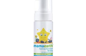 Mamaearth Foaming Face Wash For Kids With Aloe Vera & Coconut For Gentle Cleansing- 150 ml