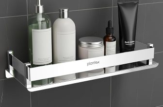 Plantex Stainless Steel Bathroom Shelf Rack