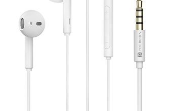 Portronics Conch Theta A in Ear 3.5mm Wired Earphones with In Line HD Mic